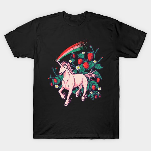 Strawberrycorn T-Shirt by Hillary White Rabbit